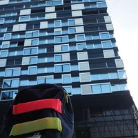 リュックと一緒に。