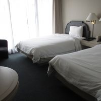 ベッドは今回の旅行で一番狭かった…