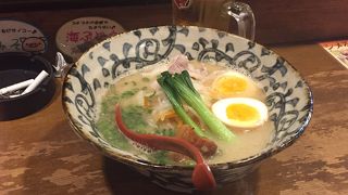 ラーメンは今ひとつ