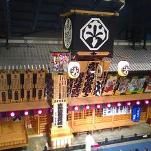 ４階の常設展示場に入ると江戸の街並みが再現・展示されています