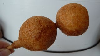 koboスタ名物のひょうたん揚げ