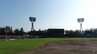 金沢の由緒ある野球場