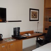 ダブルのシングルユース。広々とした部屋です。