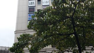 東武浅草駅の真上