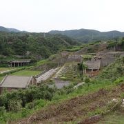 かつての繁栄ぶりがわかる