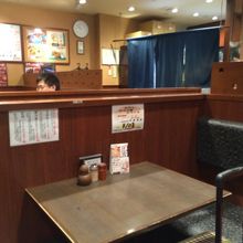 店内の様子です