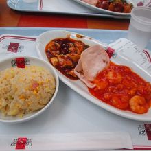 Lコンポセットを食べました