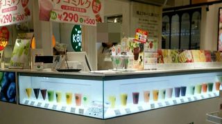 フレッシュジュースが美味しい