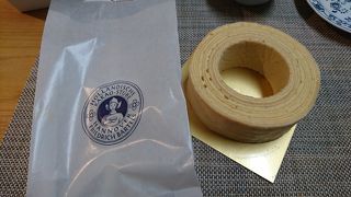 伊勢丹といえば、ここのおいしいバームクーヘン
