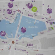 付近の地図看板もあります