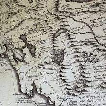 資料館の古地図