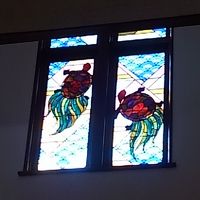 アルプス館ステンドグラス