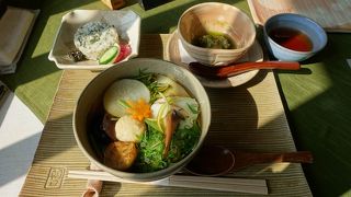 お茶づくしのランチ