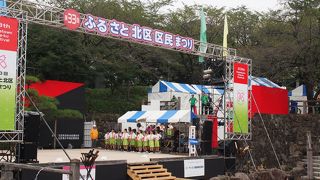 大きな区民祭りです
