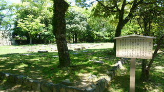 天守閣の土台！