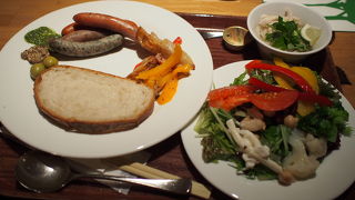 ウィンナーの種類が豊富です