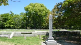 この建物も戦争で破壊されました！