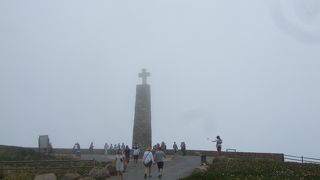 生憎の霧で・・・