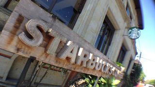 最高のテラス席