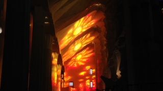 ステンドグラスがすごくきれい