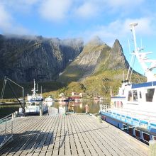 レイネ側の船着き場