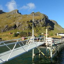ヴィンスタッド村の船着き場