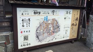 レトロな街並み