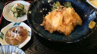 カレー屋さんでとり天