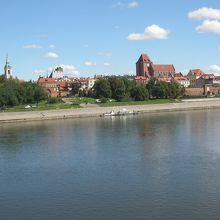 川越しの景観です。