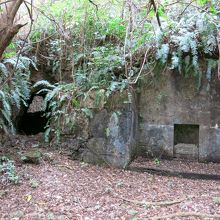 ヌヌマチガマとつながっているガラビ壕の入口