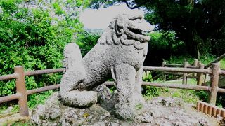 最古最大のシーサー