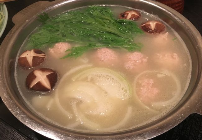 水炊きのお店です