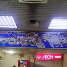 長崎バスの運行エリアの案内です。