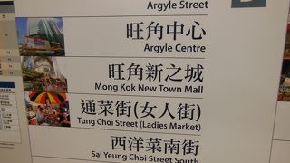 活気ある屋台街