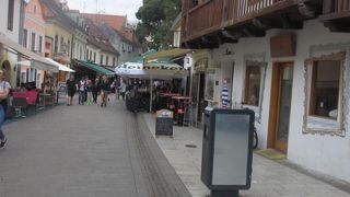 オパトヴィナ通りの一本西側を南北に走る通りです