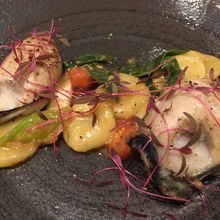 パスタ（1） 牡蠣とオリキエッテ