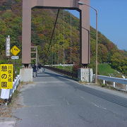 橋の上から見学している人が多いです