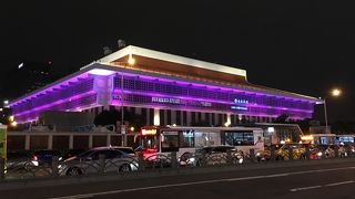 ライトアップが綺麗！