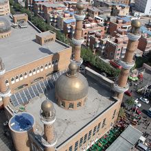 タワーの上から見下ろした様子