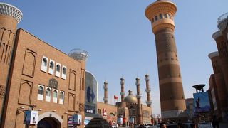 観光資源として開発されたバザール