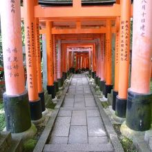 下りは足にきます