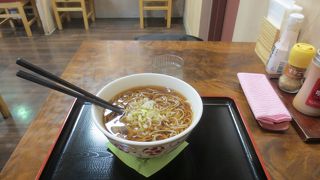 いつものかけそばを