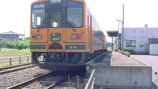 沿線の風景に癒される