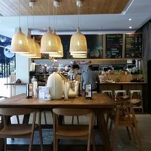 カフェ内の風景