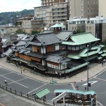 空の散歩道から撮影