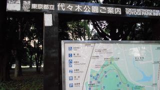 原宿から代々木にかけて