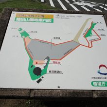 展望台の案内板