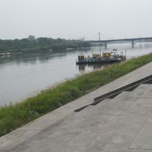 噴水公園からの景観です。