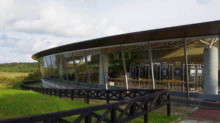 風連湖を望むお洒落な道の駅