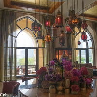 アラビアンテイストな内装